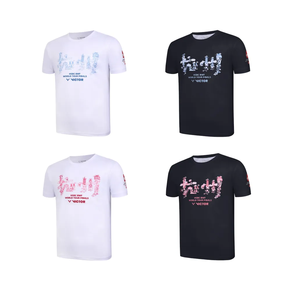 2025 BWF World Tour Finals Merchandise Knitted T-shirt T-WT2501 A1