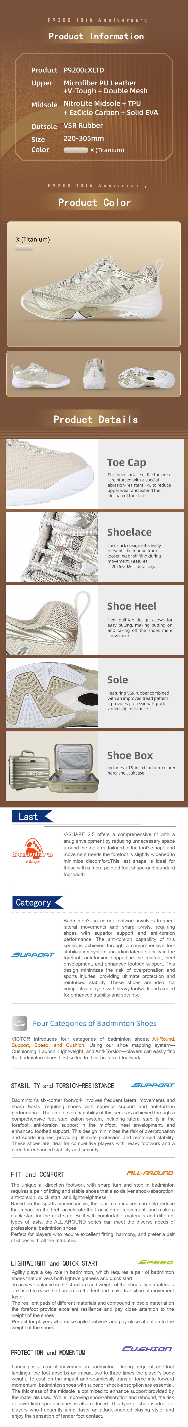 P9200cXLTD X | VICTOR Badminton | Global