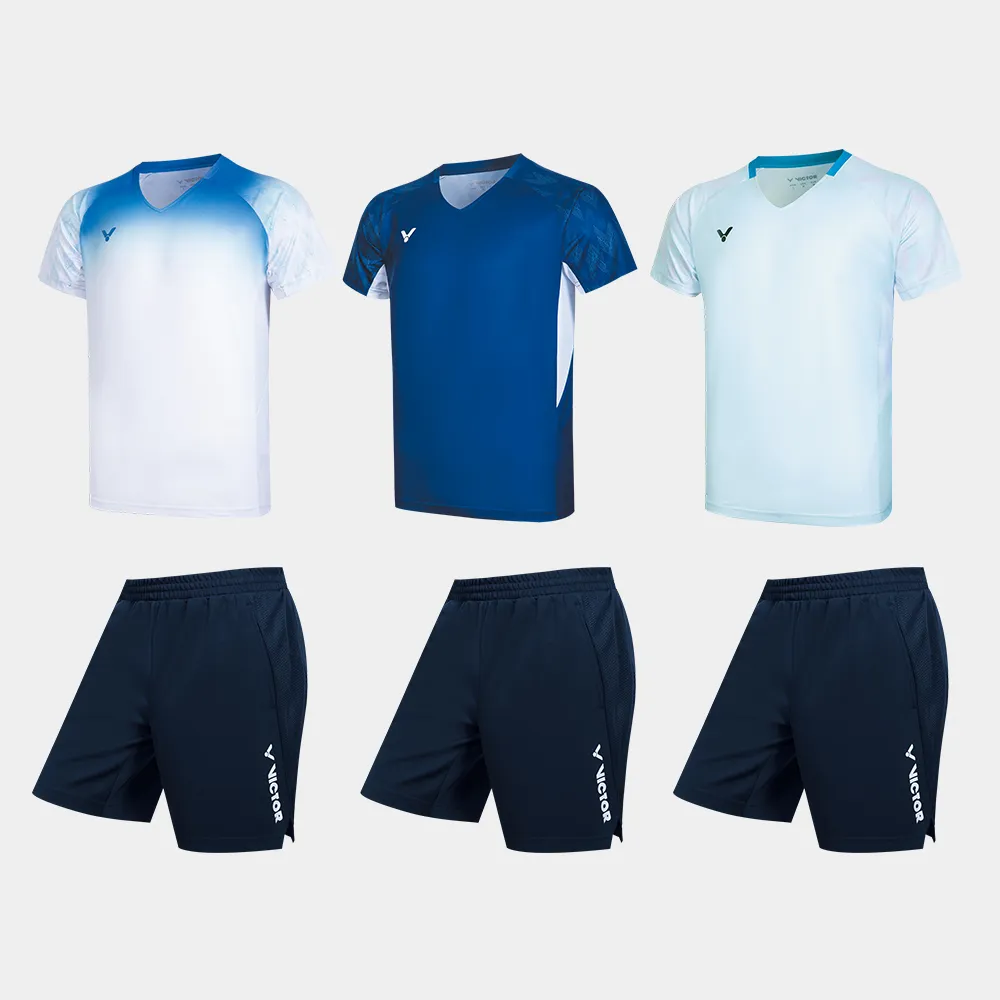 T-shirt & Shorts Set TR-60023 A/R/B | VICTOR Badminton | Global