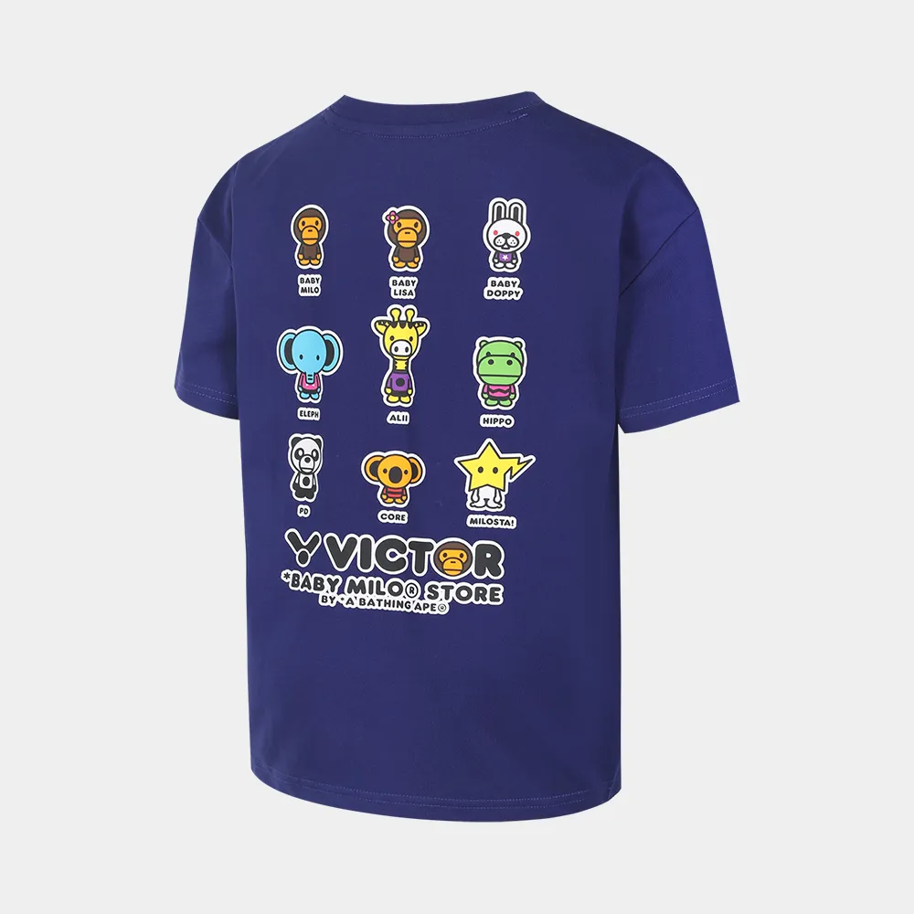 VICTOR x BABY MILO STORE® Knitted T-Shirt T-501BM F | VICTOR