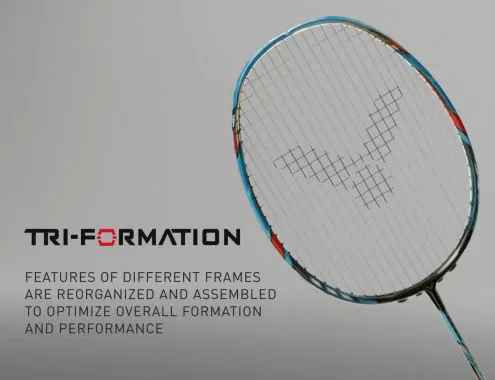 THRUSTER F features TRI-FORMATION Innovative Frame...