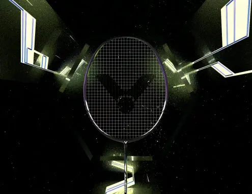 A perfect racket for speedy games
The shaft design...