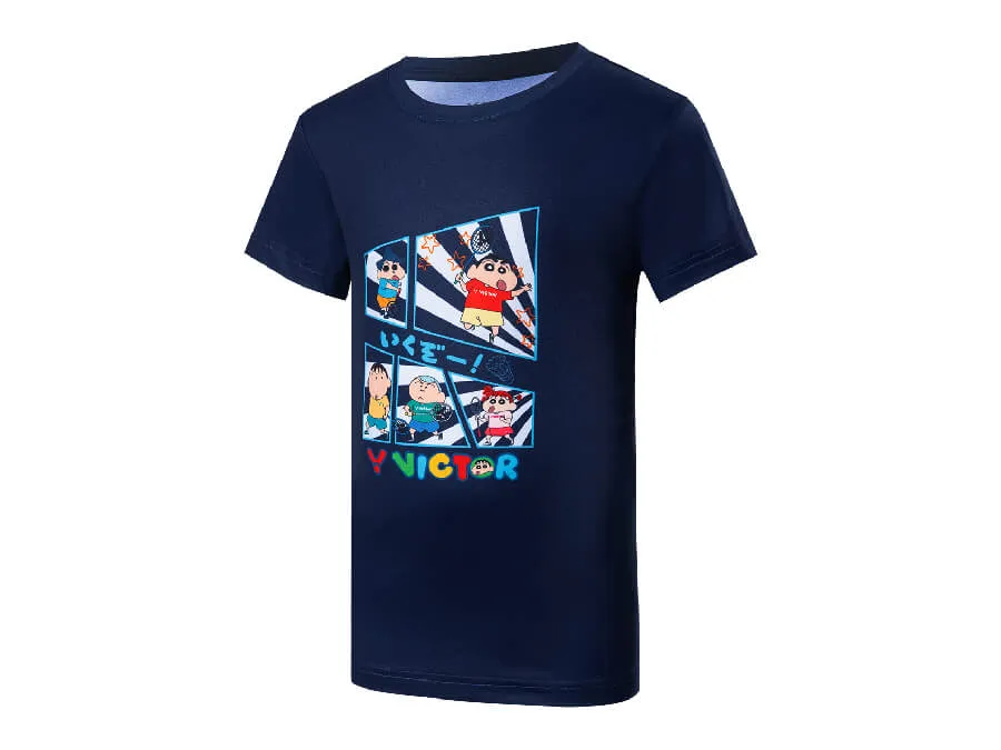 VICTOR X CRAYON SHINCHAN JUNIOR T-SHIRT T-404JRCS B