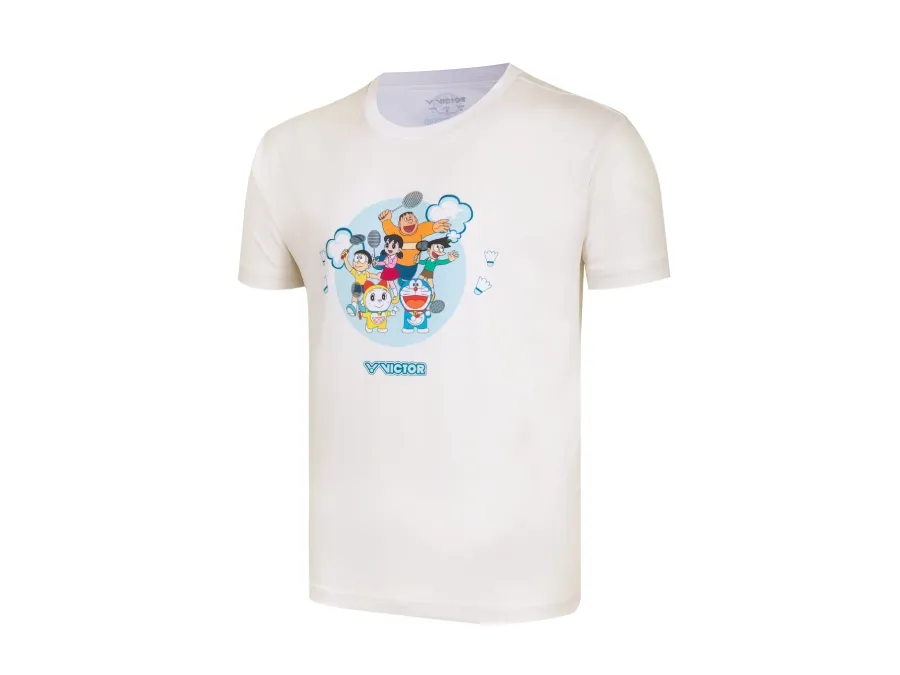 VICTOR Doraemon Knitted T-Shirt T-523DRM V