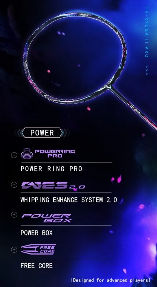 THRUSTER RYUGA II PRO B | VICTOR Badminton | Global