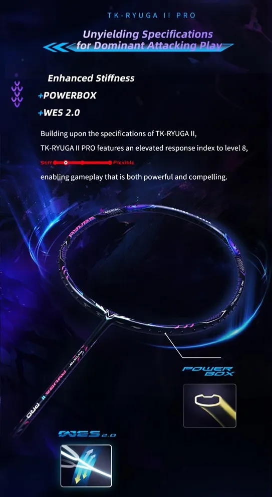 THRUSTER RYUGA II PRO B | VICTOR Badminton | Global