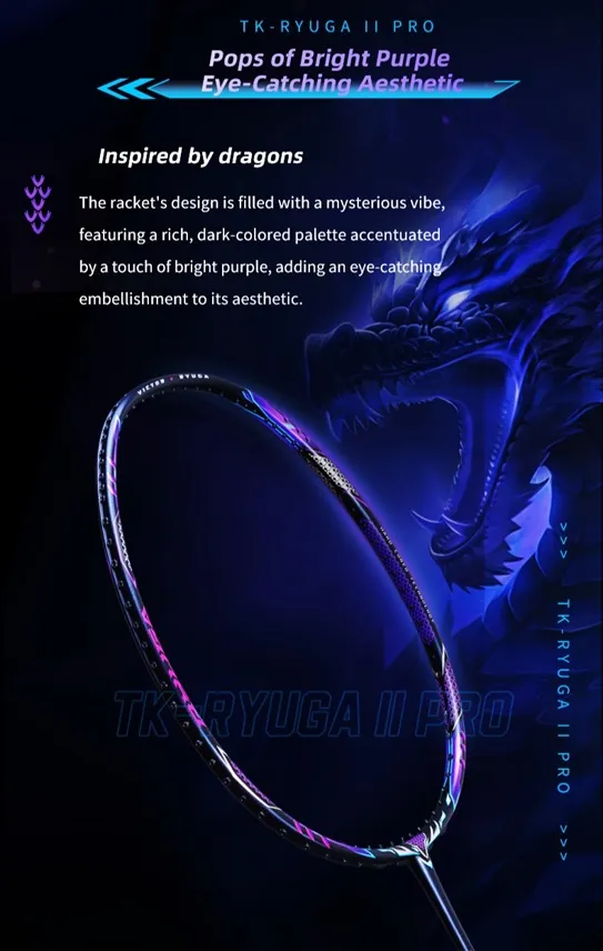THRUSTER RYUGA II PRO B | VICTOR Badminton | Global