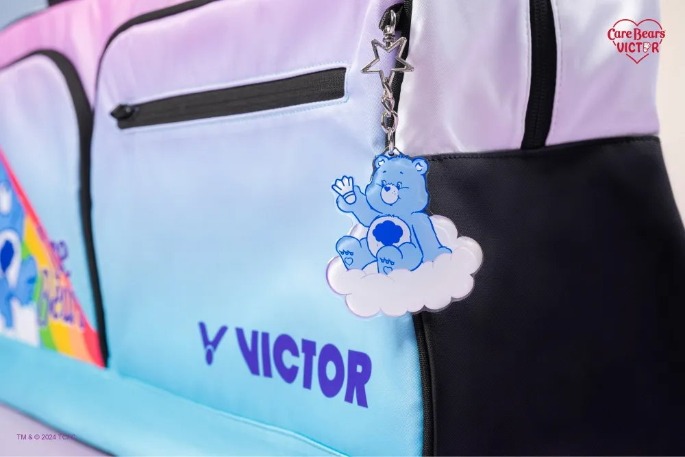 希少!ケアベア⭐︎Care Bears Victor バド テニスラケットバッグ 希少!ケアベア⭐︎Care Bears Victor バド テニスラケットバッグ