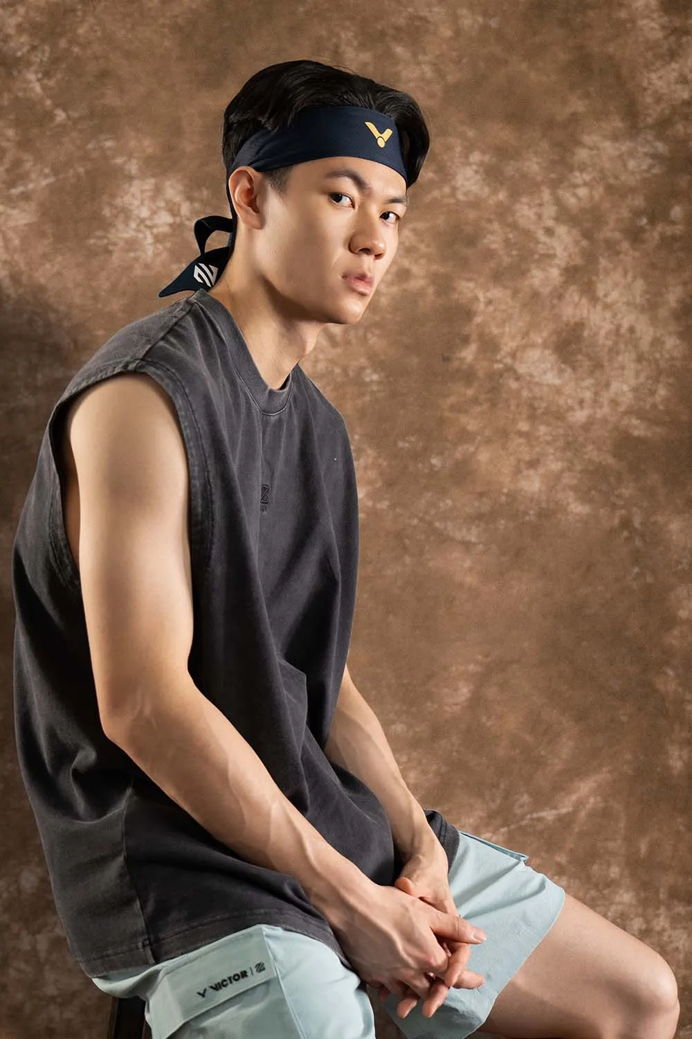 VICTOR公式限定LZJ選手モデル マレーシア代表 選手支給ウェアYONEX VICTOR x LZJ Sports Headband SP4517LZJ B | VICTOR Badminton | Global