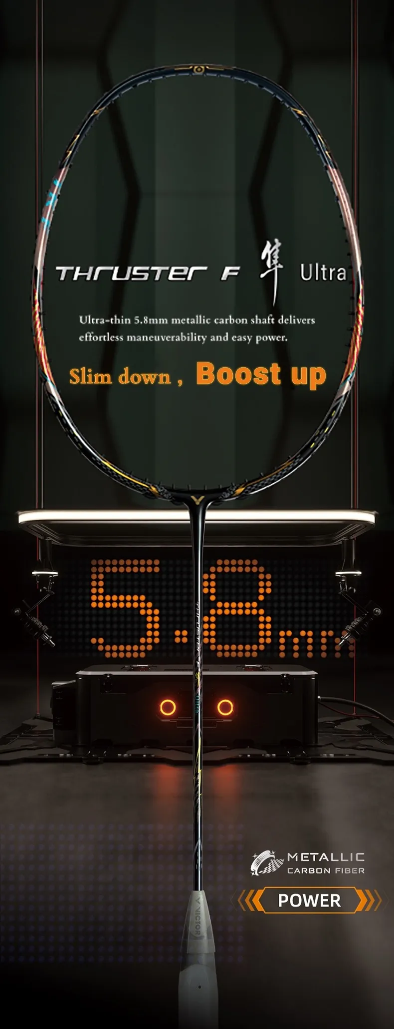 THRUSTER F 隼 Ultra C | VICTOR Badminton | Global