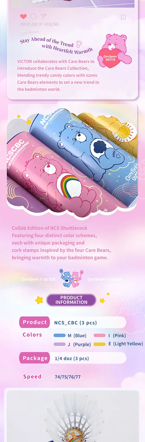 VICTOR X Care Bears Collaboration Series NCS_CBC M | VICTOR