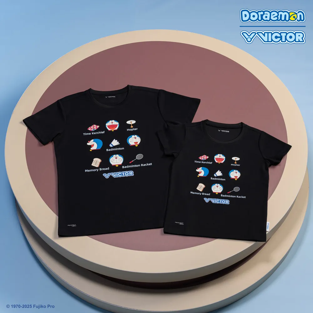 VICTOR Doraemon Junior T-Shirt T-503JRDRM C | VICTOR Badminton