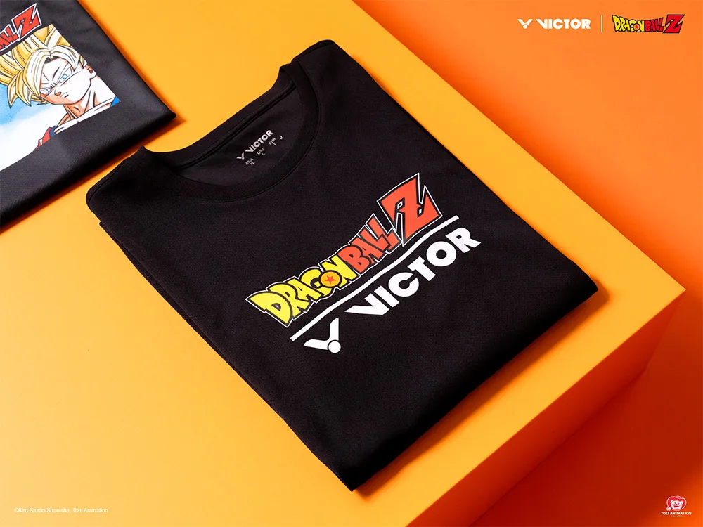 VICTOR x Dragon Ball Z Knitted T-Shirt T-502DBZ C | VICTOR