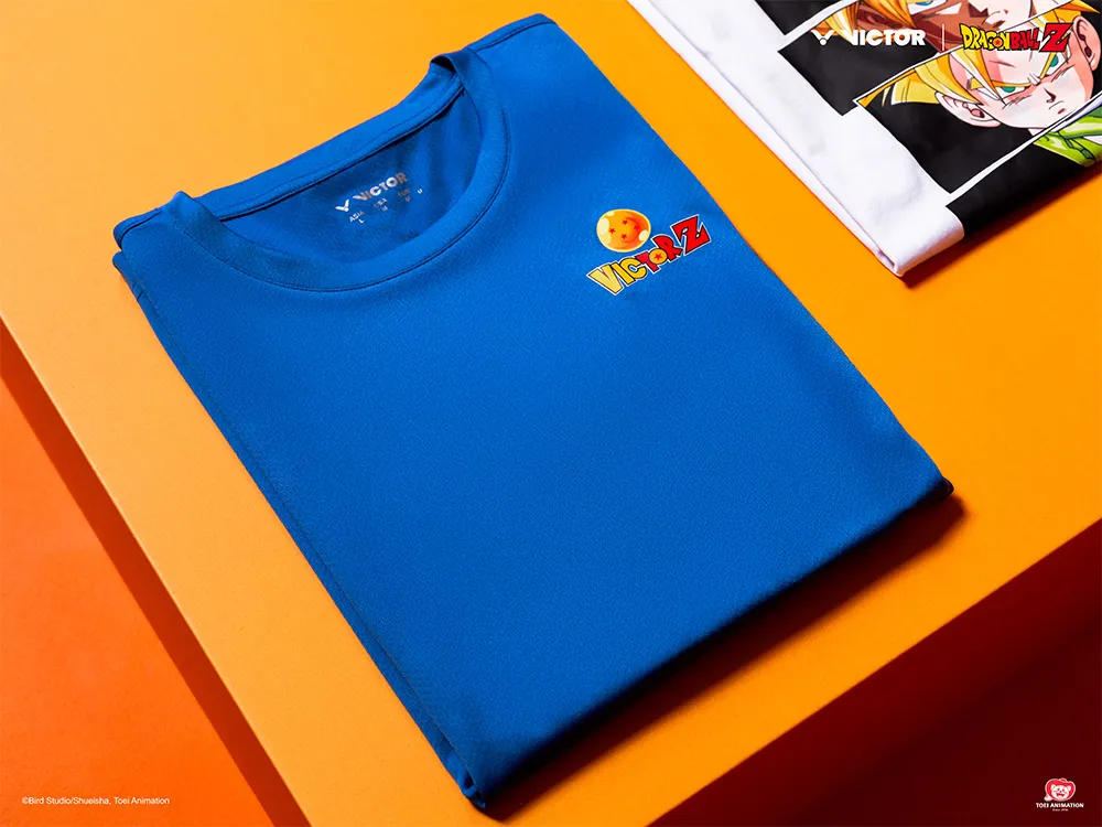 VICTOR x Dragon Ball Z Knitted T-Shirt T-504DBZ F | VICTOR