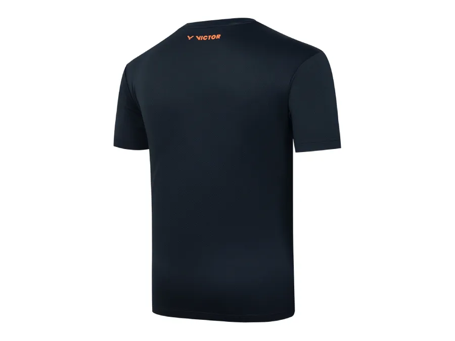 VICTOR バドミントンシャツT-45000C 黒　Lサイズ T-45004 C | VICTOR Badminton | Global