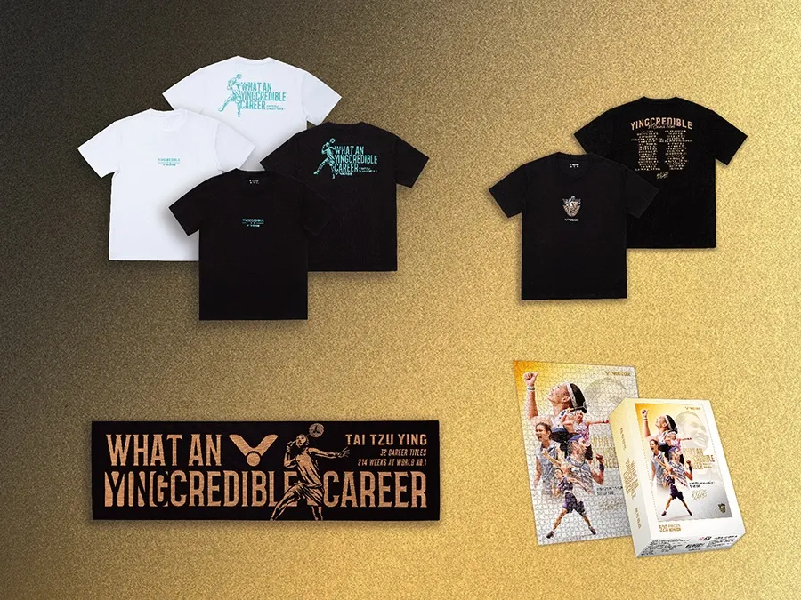 トップス Together at Last Bird & Magic 1992 TAI TZU YING Tribute Exhibition T-shirt T-TTY2501 A | VICTOR