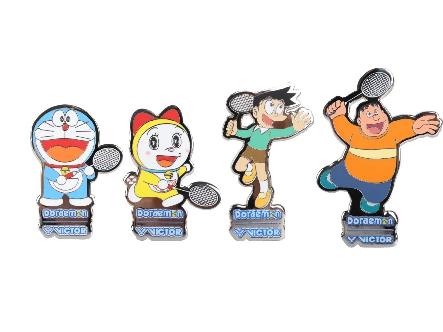 VICTOR Doraemon Badge Blind Box PG4510DRM | VICTOR Badminton | Global VICTOR Doraemon Badge Blind Box PG4510DRM | VICTOR Badminton | Global