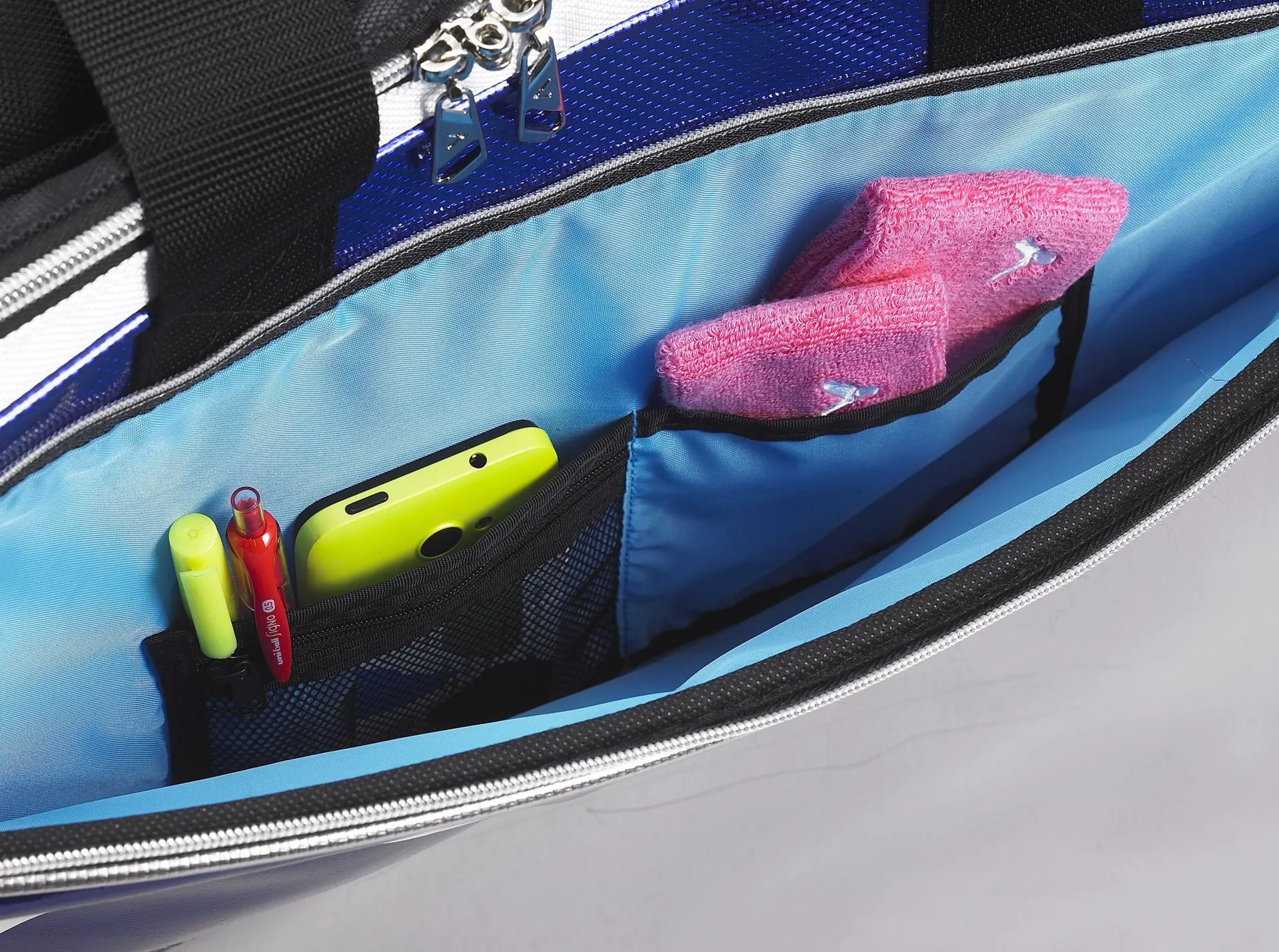 Victor BR9215 Grey/Navy Blue Badminton KitBag