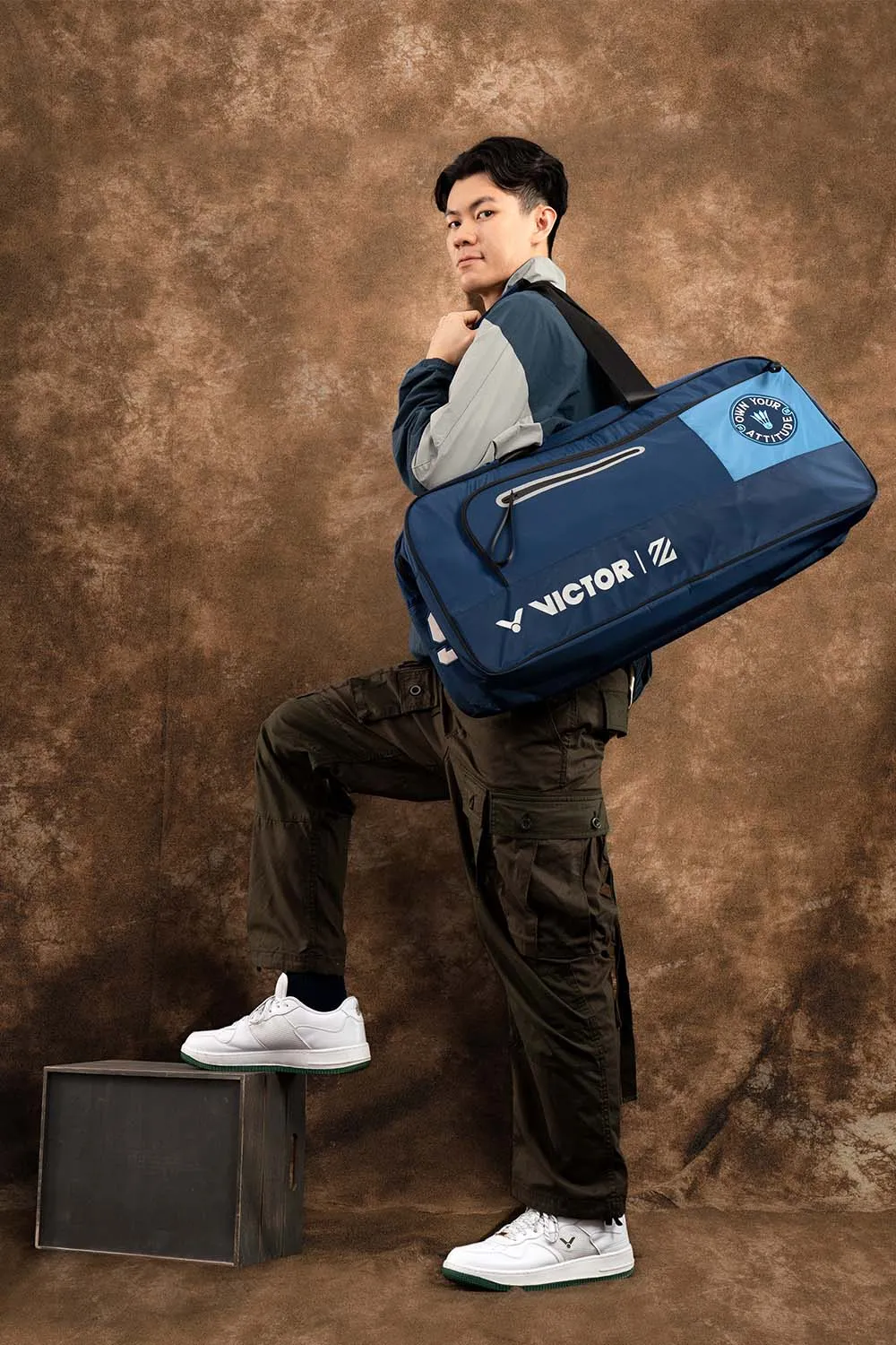 VICTOR x LZJ Rectangular Racket Bag BR5624LZJ B | VICTOR Badminton