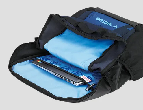 PC compartment
Can be placed in a 15-inch notebook...