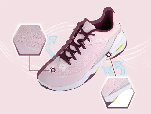 Breathability
The ultra-lightweight fiber upper an...