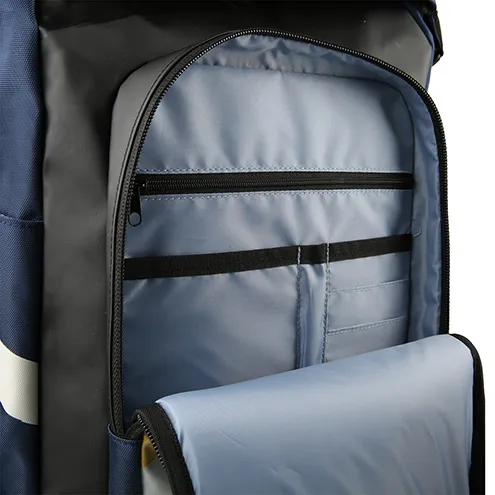 Functional front pouch for accessories