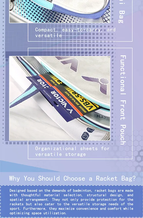 BR9615 HBラケットバッグ | バドミントン Badminton｜ビクタースポーツ