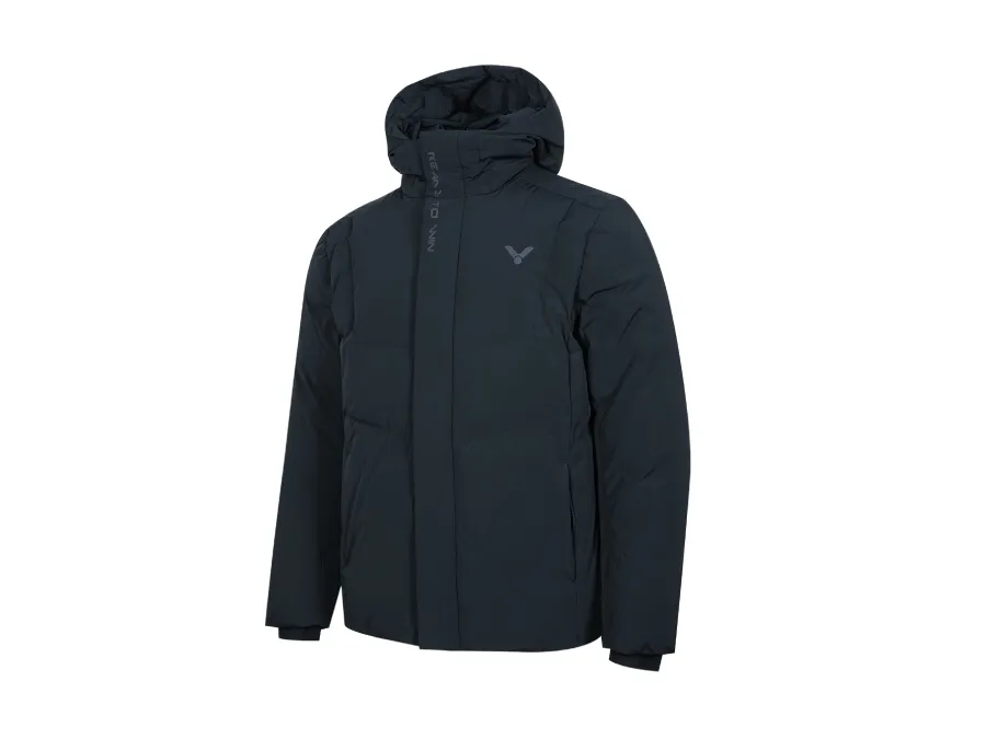 ビクタースポーツ J-55702 ダウンジャケット（ブラック） サイズ L VICTOR Sports J-55702 C ダウンジャケット | バドミントン Badminton｜ビクター