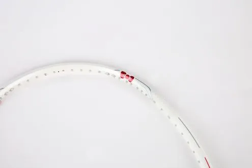 The frame is decorated with a bow, the signature a...